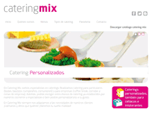 Tablet Screenshot of catering-mix.com